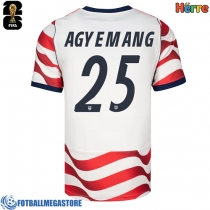 Fotballdrakt Herre Forente stater Patrick Agyemang #25 Hjemmedrakt VM 2026 Kortermet